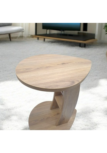 Yağmur Yan Sehpa-a.ceviz Açık Ceviz