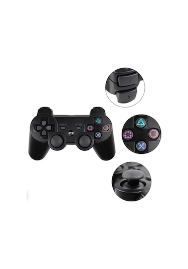 PS3 Double Shock Kablosuz Joystick Oyun Kolu