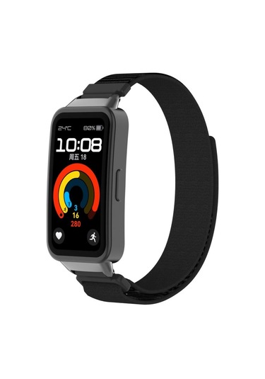 Huawei Band 9 Spor Nefes Alabilen Saat Kayışı İçin Naylon Döngü Kayışı Huawei Band 8 Yedek Bant Correa İçin Ayarlanabilir Bileklik