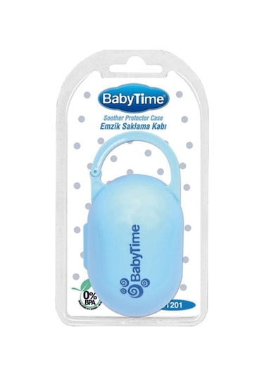 Baby Time Emzik Saklama Kabı - Mavi