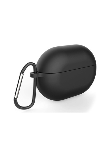 Microsonic Huawei Freebuds Pro Mat Silikon Kılıf Siyah