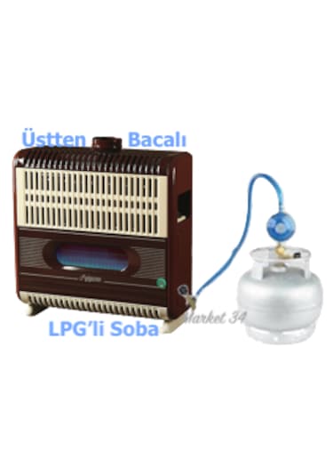 Lpg / Tüplü Soba Isıtıcı