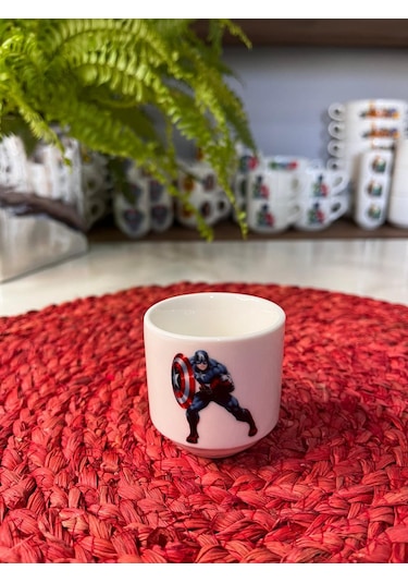 5 Parça Süper Kahramanlar Avengers Model Çocuk Bebek Yemek Takımı Çok Renkli