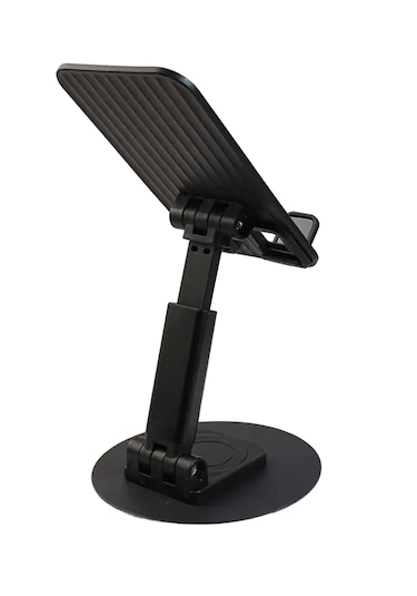 V10 Telefon Tutucu Telefon Tablet Standı Metal 360 Kaydırmaz