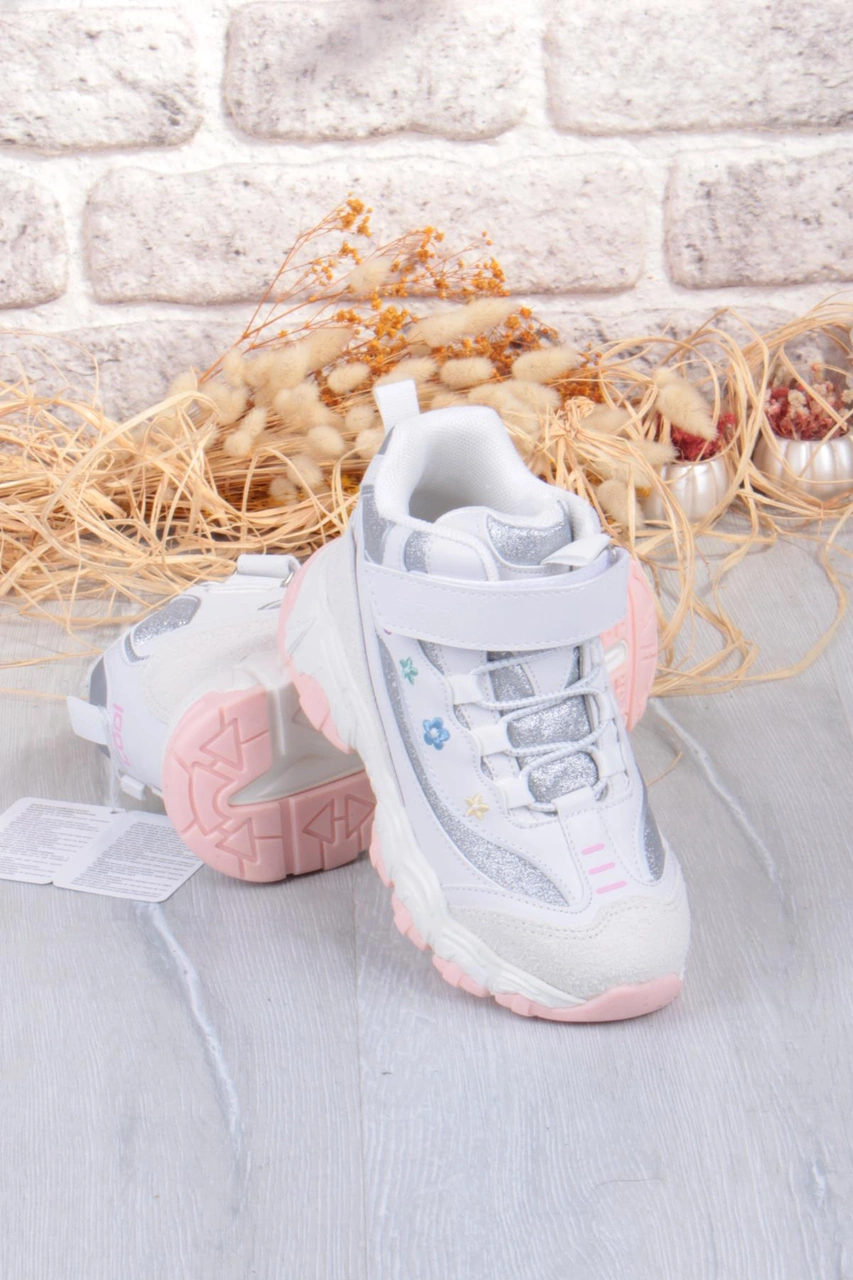 Fort Cool Bella Rahat Sıcak Astar Kaymaz Taban Kız Çocuk Bot Beyaz