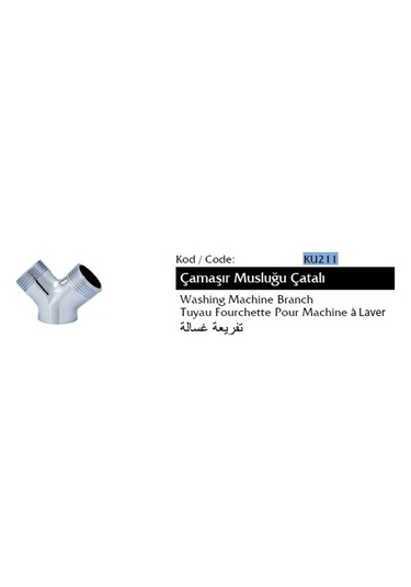 Çamaşır Makinesi Musluğu Çatalı