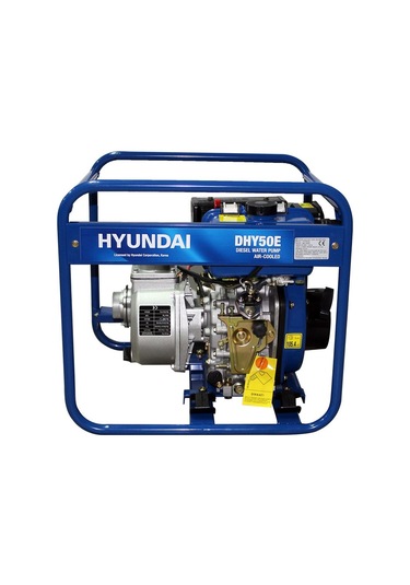 Hyundai Dhy50e Dizel Marşlı Su Motoru 2''