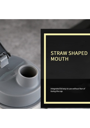 Yaleker 750ml Paslanmaz Çelik Spor Su Şişesi - Sızdırmaz, Taşıma Askılı, Hiking Ve Spor İçin Diğer