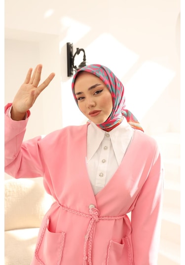 Soft Eşarp 73051-28 Pembe