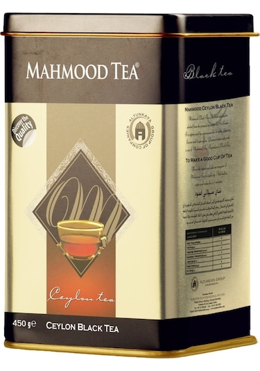 Mahmood Tea Ceylon Black Tea Teneke Kutu 450 G