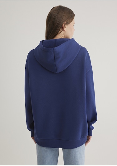 Mavi - Mavi Logo Baskılı Mavi Sweatshirt 1600361-70722