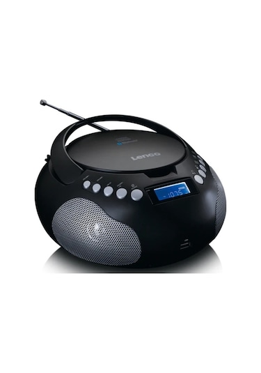 Lenco SCD-331BK Usb ve Bluetooth Özellikli Taşınabilir Radyo ve Müzik Çalar