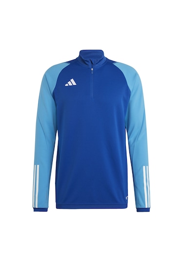 Adidas Tiro23 C Tr Top Erkek Futbol Uzun Kollu Antrenman Üstü Hu1309 Mavi 001