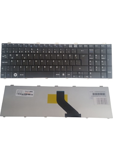Fujitsu Uyumlu V126946Ck1 Notebook Klavye Tr