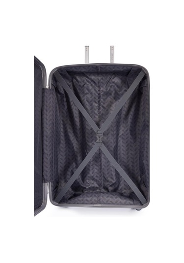 Benetton Trolley Valiz Açık Gri Büyük Boy 14bnt8001-01-agrı Gri