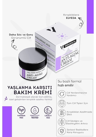 Velvatura  Bakım Kremi 45 ML