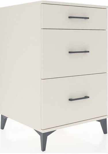 Kronos Komodin 3 Çekmeceli 60x59x96 Aytaşı-aytaşı Aytaşı