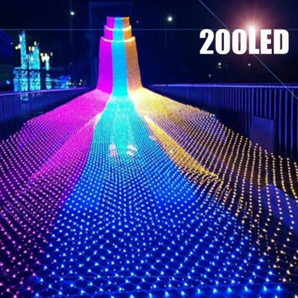 Hombey 1.5x1.5m Dış Mekan Su Geçirmez Işık Zinciri, Noel-düğün- Parti Dekorasyonu, 220v Avrupa Standartı, Sıcak Beyaz Yıldız Desenli Aydınlatma Diğer