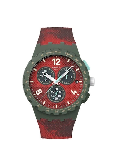 Susg410 Swatch Crimson Foliage Erkek Kol Saati Çok Renkli