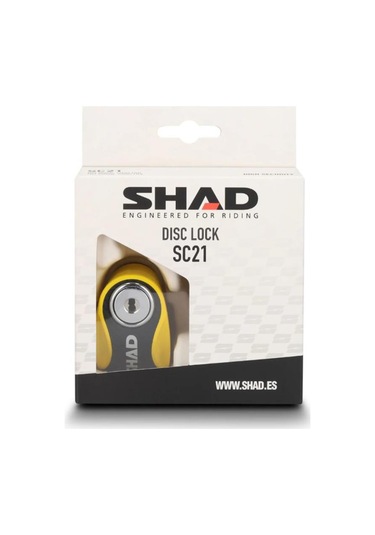 Shad Sc21 Motosiklet Disk Kilidi Sarı C0s2103 Disk Kilidi