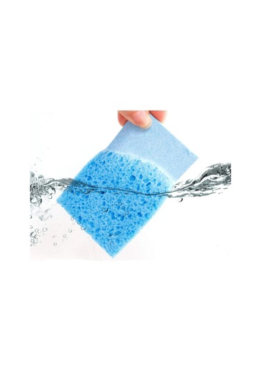 Sıkıştırılmış Selüloz Süngeri Çizilmez Doğal Bulaşık Süngeri Bulaşık Temizlik Süngeri 3 Adet