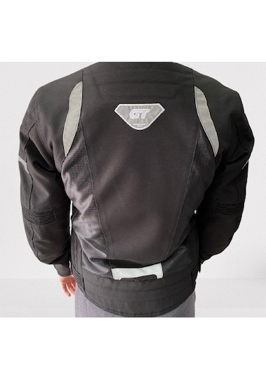 Forte Gt Inferno Kadın Motosiklet Montu 4 Mevsim Siyah Renk