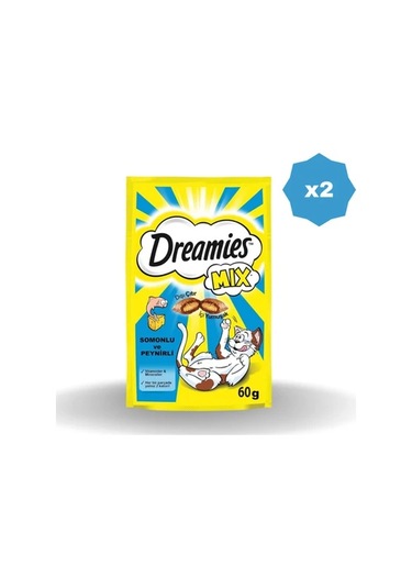 Dreamies Kedi Maması Somonlu Ve Peynirli 60 Gr - 2 Adet