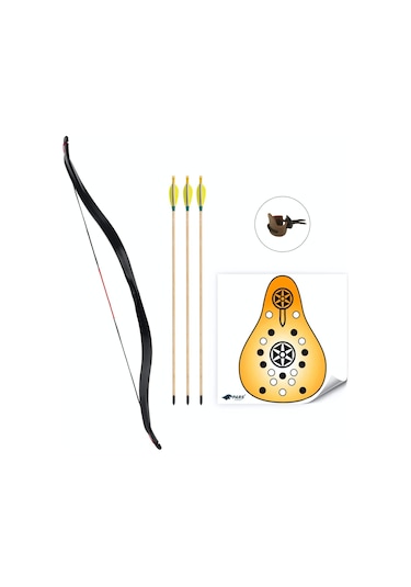 Okçuluk Hilal Seti Siyah Standart