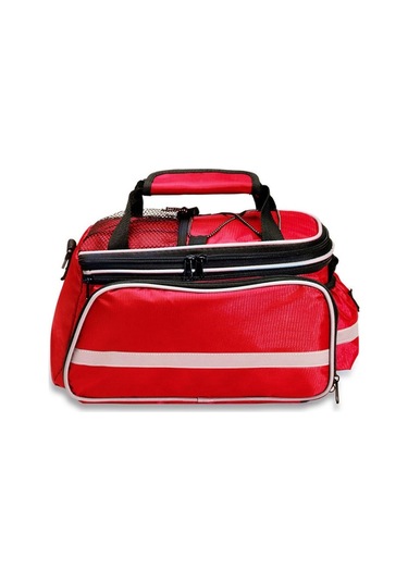 Dağ Bisikleti Arka Raf Su Geçirmez Çanta Kırmızı