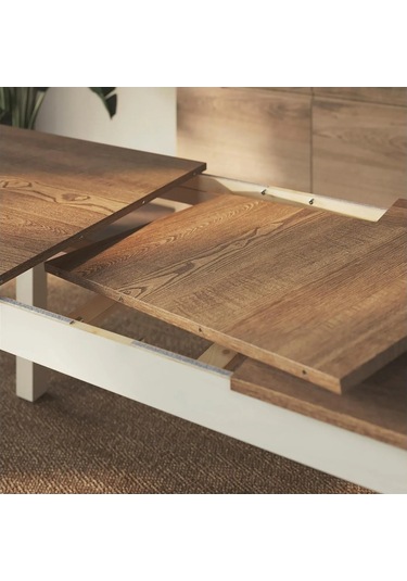 Ikea Bej Modern Yemek Masası - Açılır Yemek Masası
