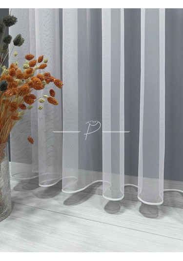 Tül Perde Grek Zemin Etek Kurşun Brillant Marka Kampanyalı Ürün Krem