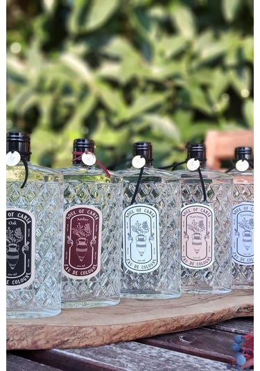 Amber Kokulu Soul Of Caria Eau De Kolonya 200 ML Özel Cam Şişe