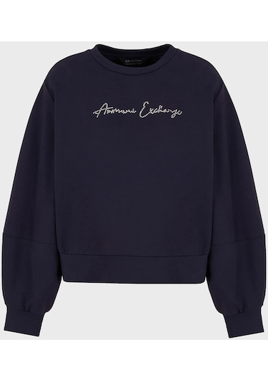 Armani Exchange Bayan Sweat 3dym13 Yjffz 1593 Lacivert