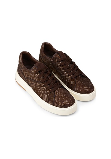Deery Kadın Kahverengi Sneaker Ayakkabı - K0727zkhvc01