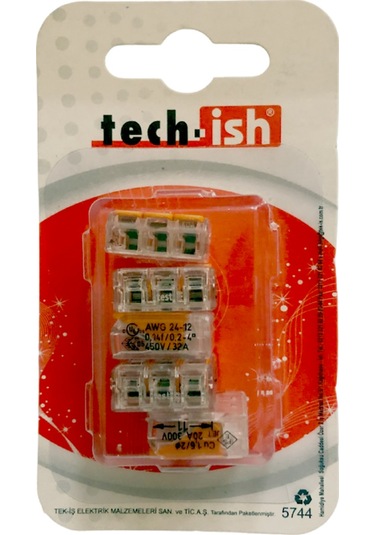 Tek-iş Buat Klemens Mandallı 3 X 4 Mm 5 Adet