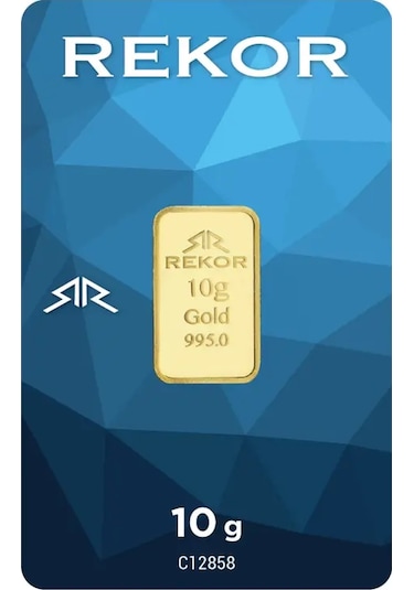 Rekor 10 Gr Külçe Altın