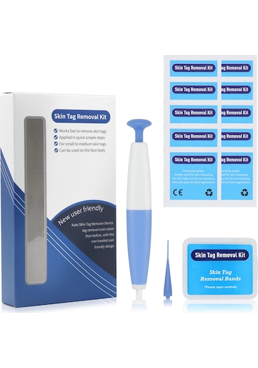 Teltree Cilt Et Beni Çıkarma Kalemi - 4-6mm Et Beni, Siğil Ve Nasır Temizleme Aleti Çok Renkli