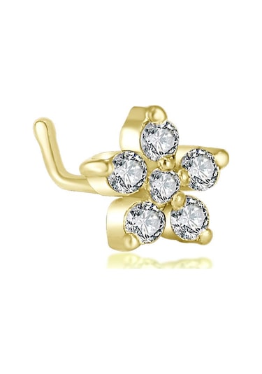 Altın Hızma Pırlanta Hızma ( Yıldız Sarı 0,06 Karat) Altın