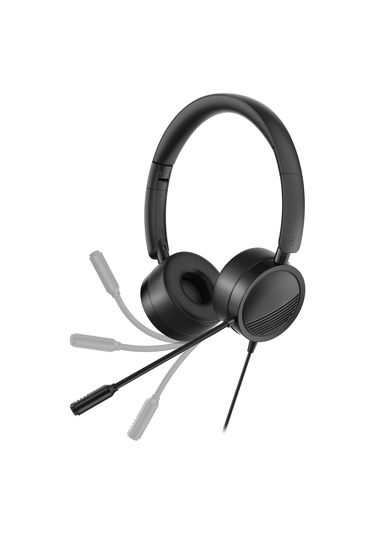 Xindoker H360 Kulaküstü Telefon Kulaklığı: Gürültü Engelleme Mikrofonlu, Ses Kontrol Ve Sessiz Modlu, 3.5mm/usb İki Fonksiyonlu Siyah