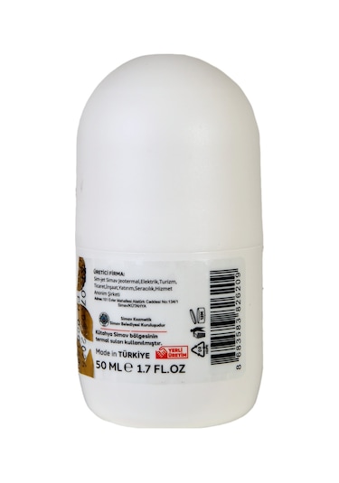Simav Kestane Özlü Kadın Roll-On Deodorant + Termal Sulu Erkek Roll-On Deodorant 50 ML