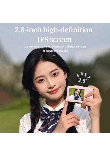 4k Dijital Kamera Taşınabilir Dijital Video Kamera 48mp 2.8 İnç Ips Ekran16x Zoom