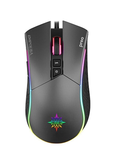 Preo MG19 GB 7D Makro Tuş Profesyonel Oyuncu Mouse