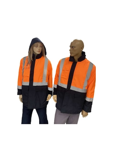Reflektörlü Iş Güvenlik Montu-With Reflector Work Safety Jacket (521424416)