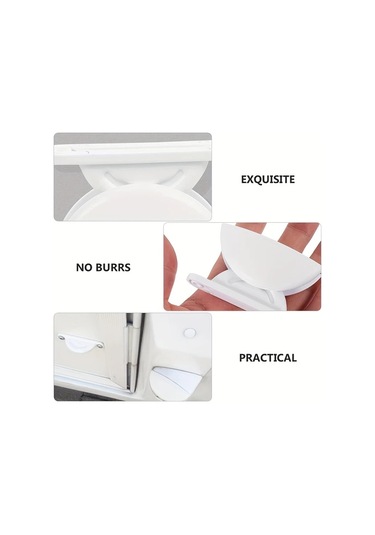 Dashanshop 3 Adet Beyaz Rv Kapı Tutucu Seti 12 Vidalı Karavan Ve Tekne