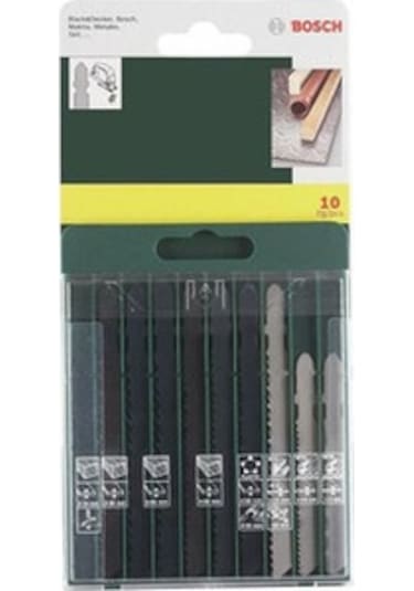Bosch DIY 10'lu Karışık Dekupaj Testere Seti - 2607019461