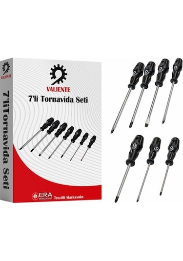 Valıente Tornavida Seti 7 Parça