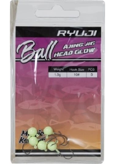 Ryuji Ball Ajing Glow 10 Jig Head 0,6gr G