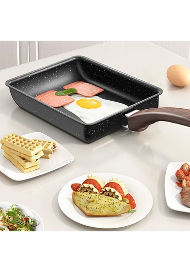Tamagoyaki Japon Omlet Tavası Siyah Diğer