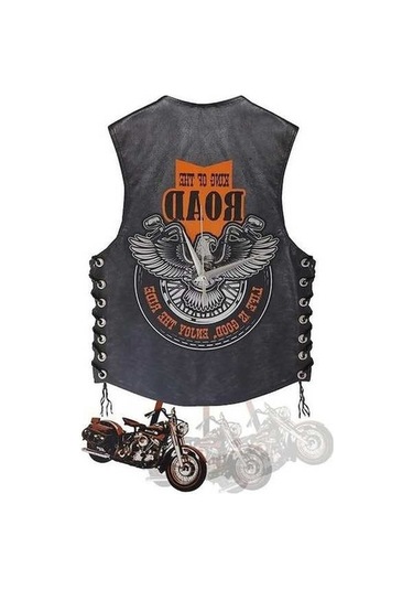 Trendooze Yeni Şık Saati, Saati Motor Model Kırmızı Kırmızı İçin Ev Duvar Dekorasyonu Dayanıklı 2021 - Dh Kırmızı