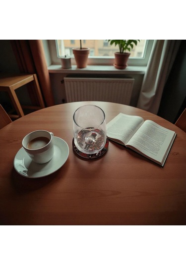 İngiliz Asker Yeni Yıl Bardak Altlığı 4 Adet 9x9